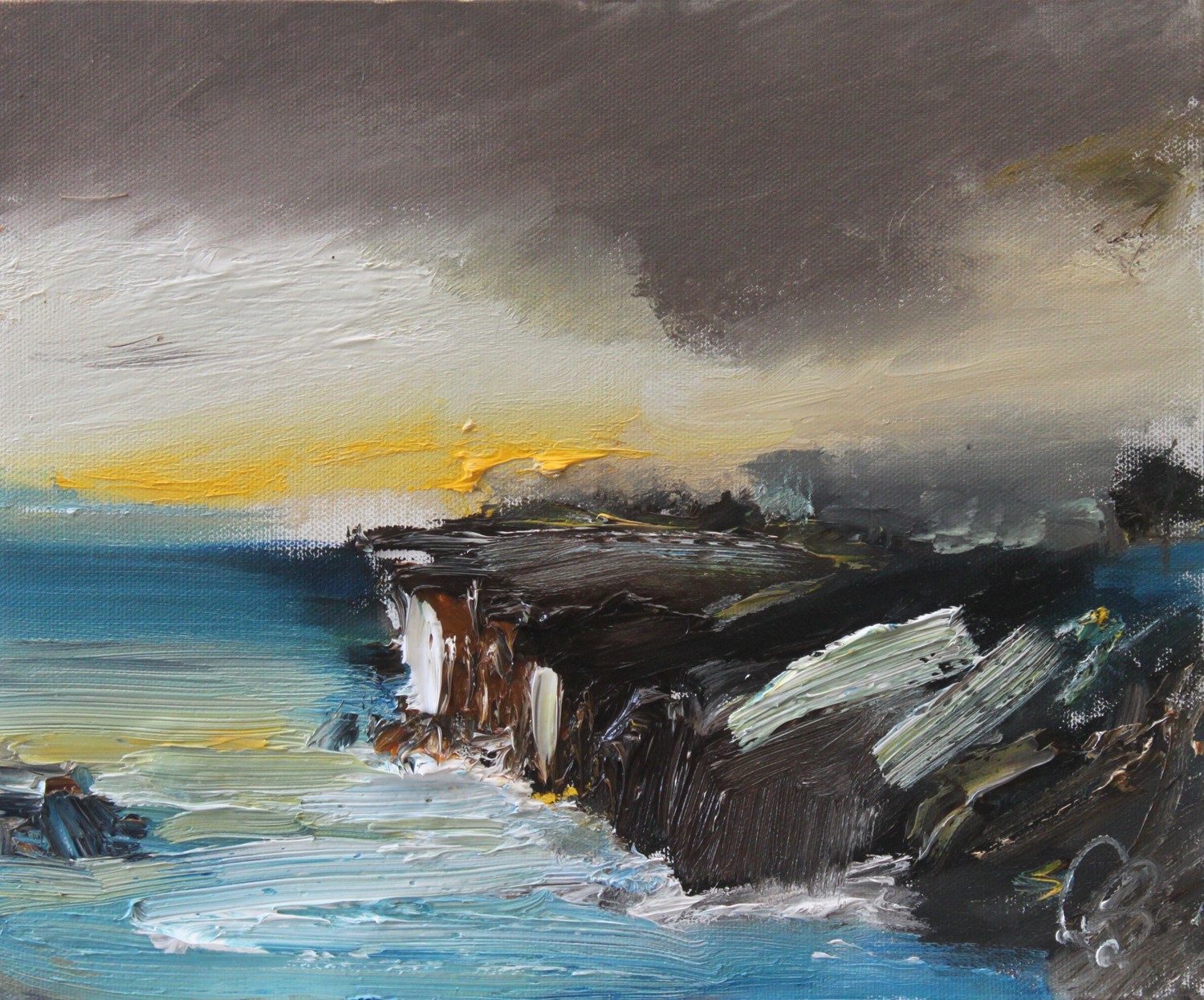 'Simmering Storm' by artist Rosanne Barr